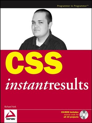 cover image of CSS Instant Results